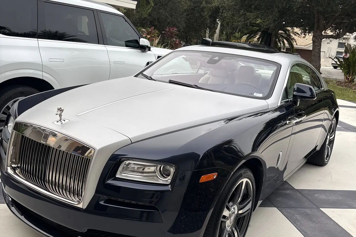 Rolls-Royce Wraith detailed by Eterno Detailing in Broward County