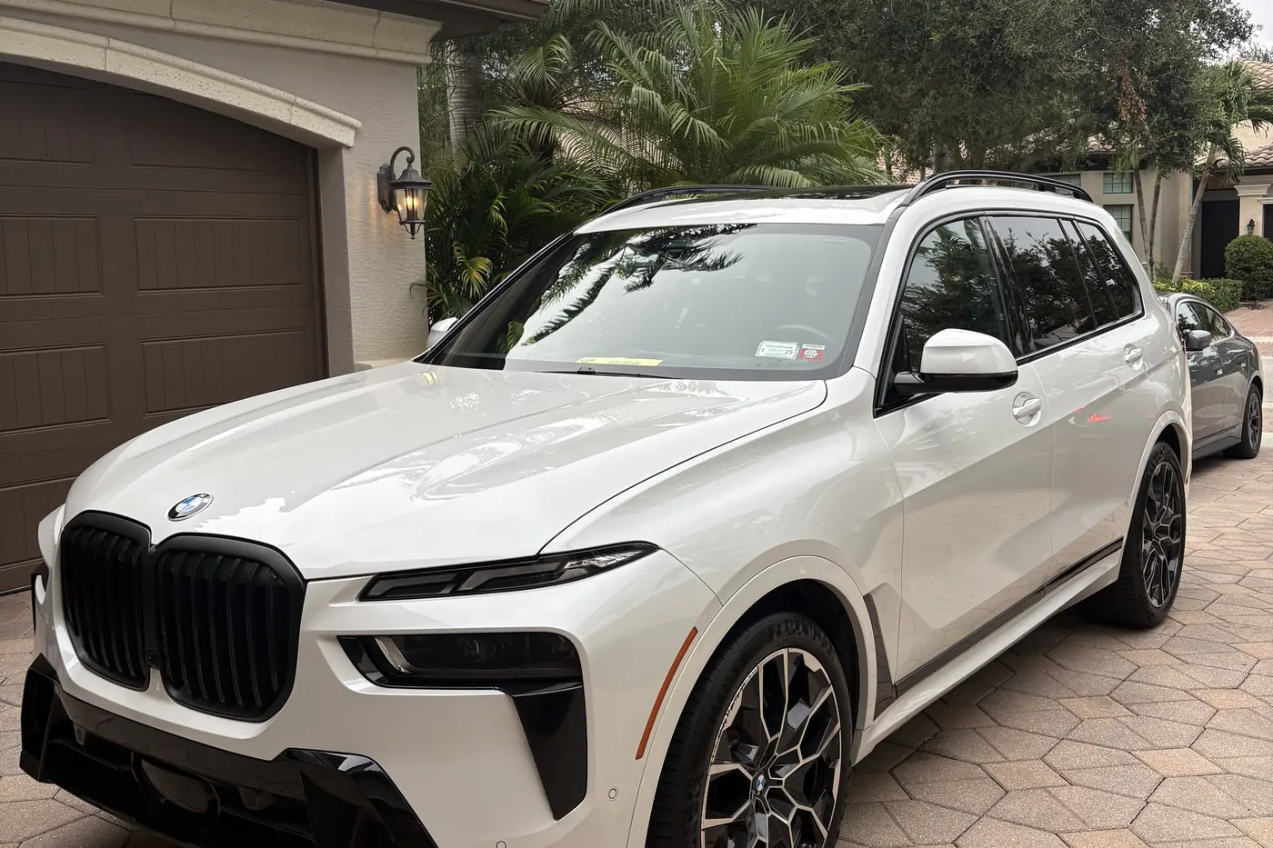 BMW X7 detailed by Eterno Detailing in Broward County